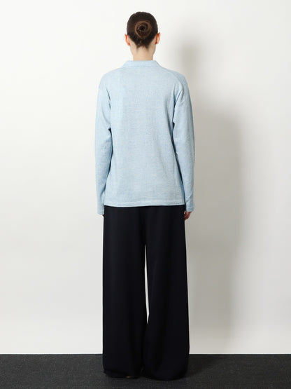 Niosa cotton and linen polo thumbnail