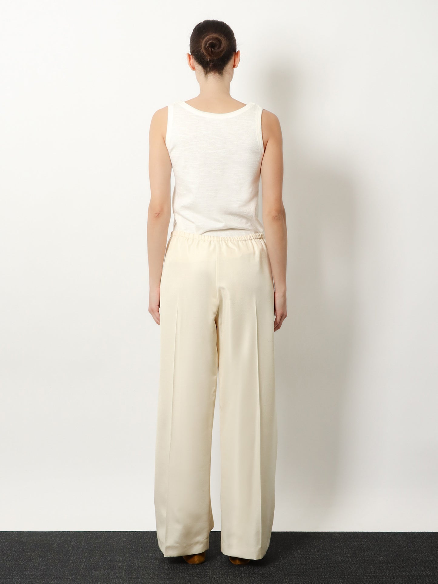 Beta silk trousers