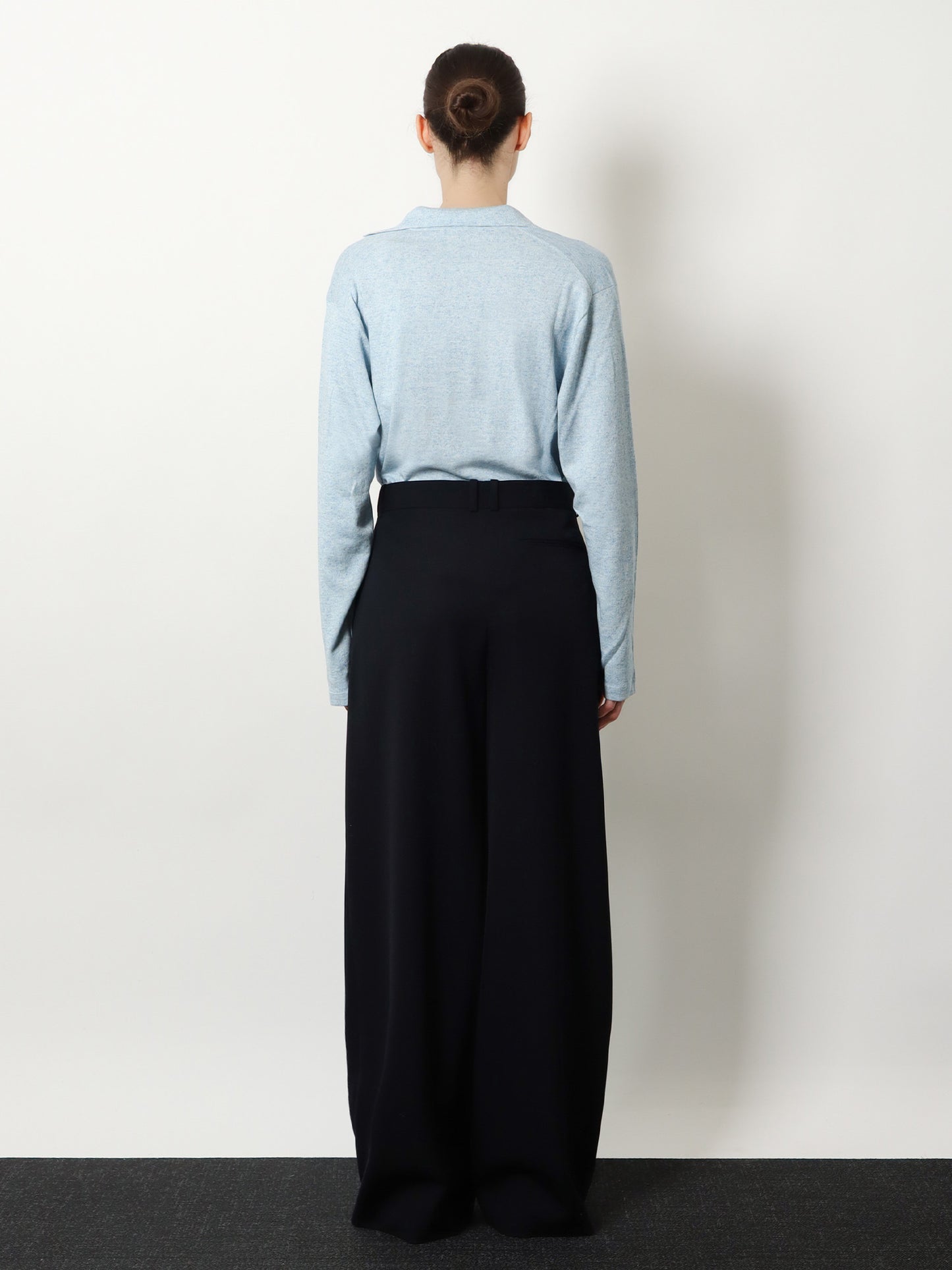 Dender wool trousers