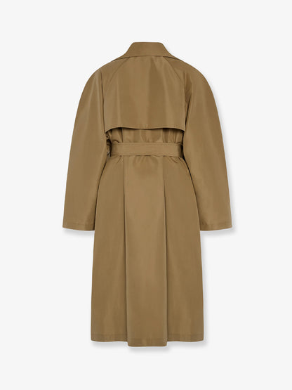 Amapola ultrafine silk trench coat thumbnail