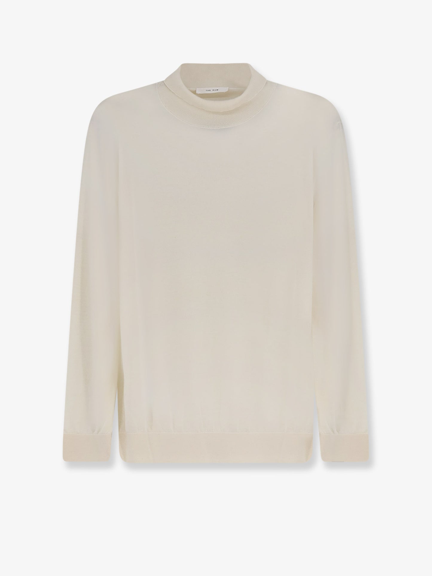Cashmere and silk blend turtleneck