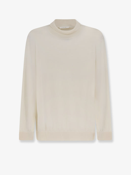 Cashmere and silk blend turtleneck