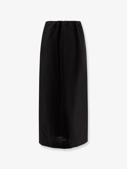 Saul cotton and silk long skirt