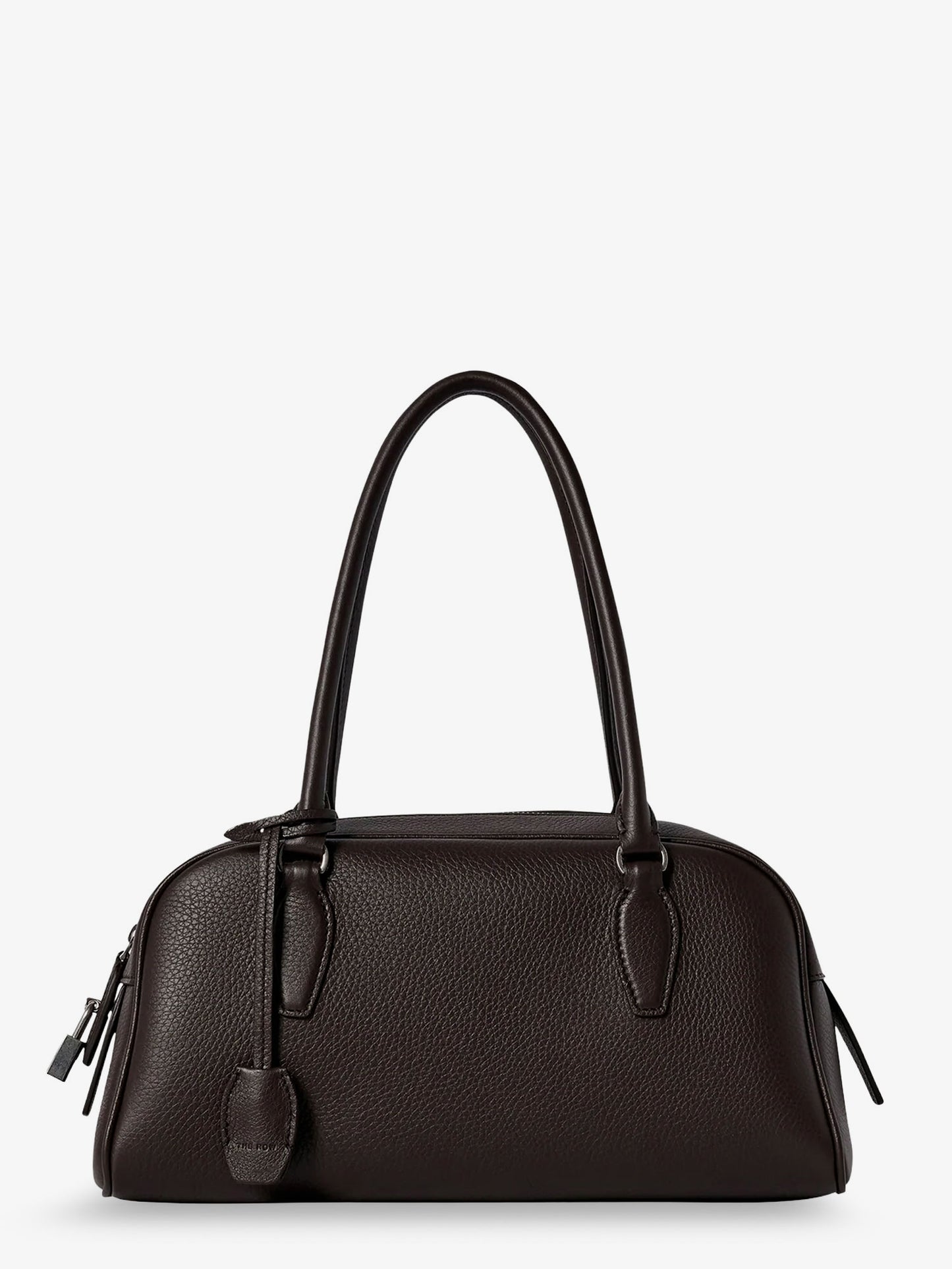 Small E/W India leather handbag