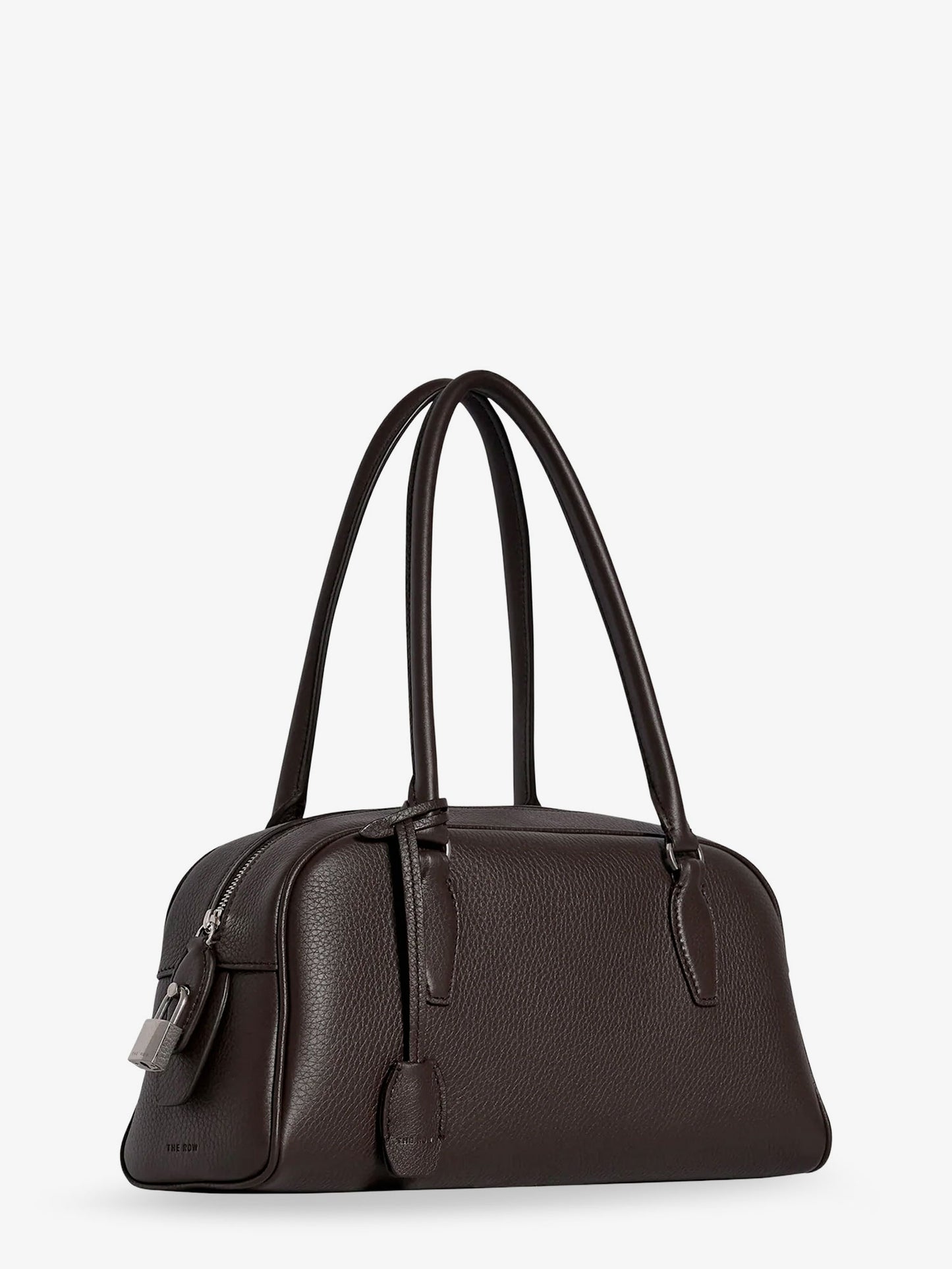 Small E/W India leather handbag