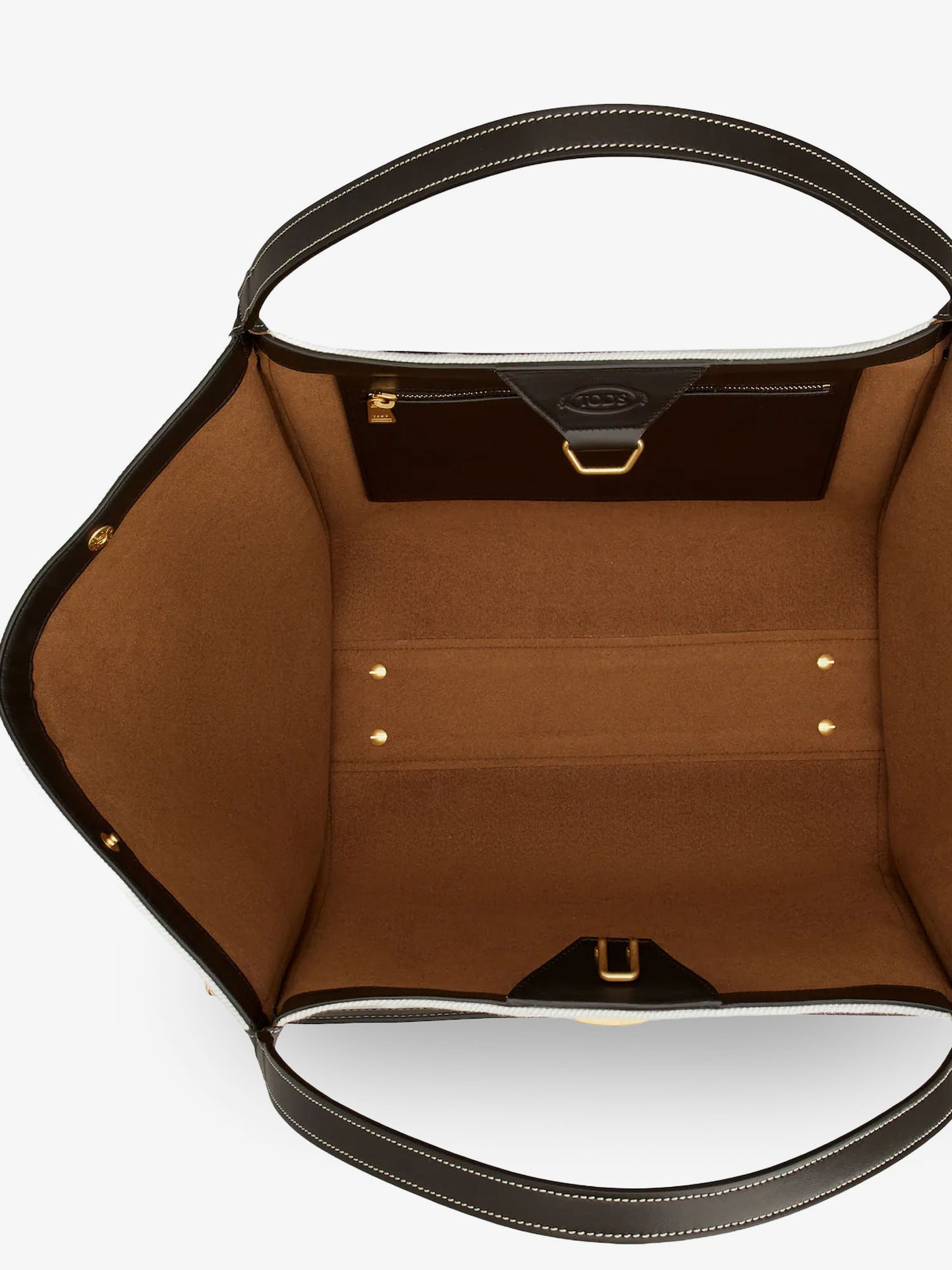 Tim canvas and leather Medium Shopping Bag