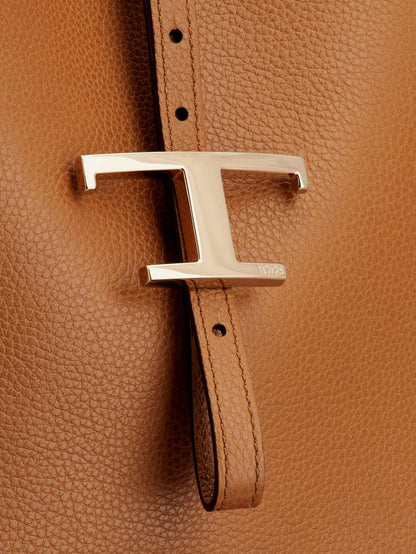 T-Timeless leather shoulder bag thumbnail
