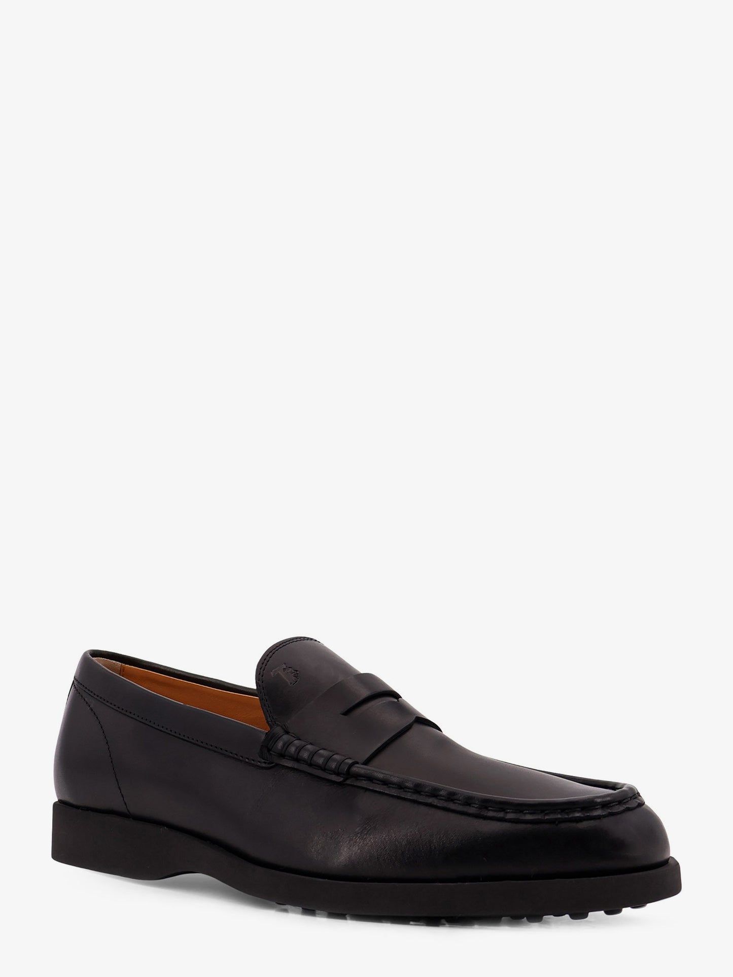 Leather loafers