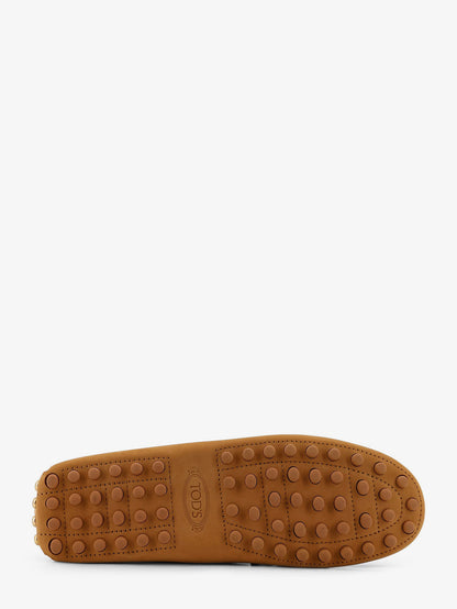 Suede loafers with engraved logo on the front thumbnail