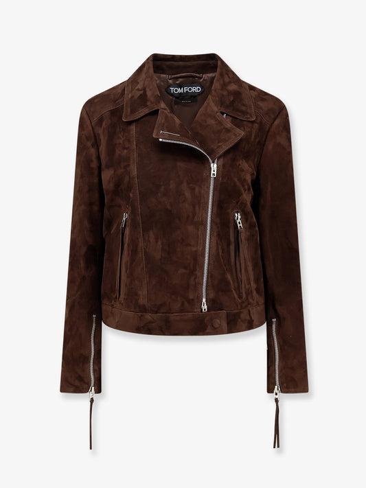 Suede Biker Jacket
