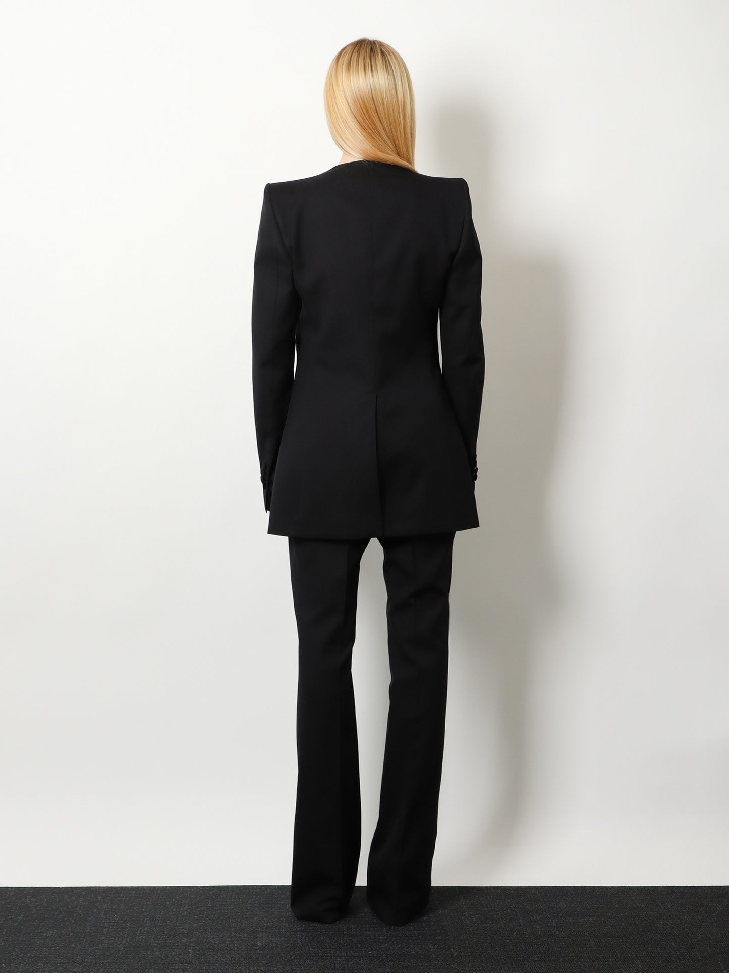 Wool and silk blazer