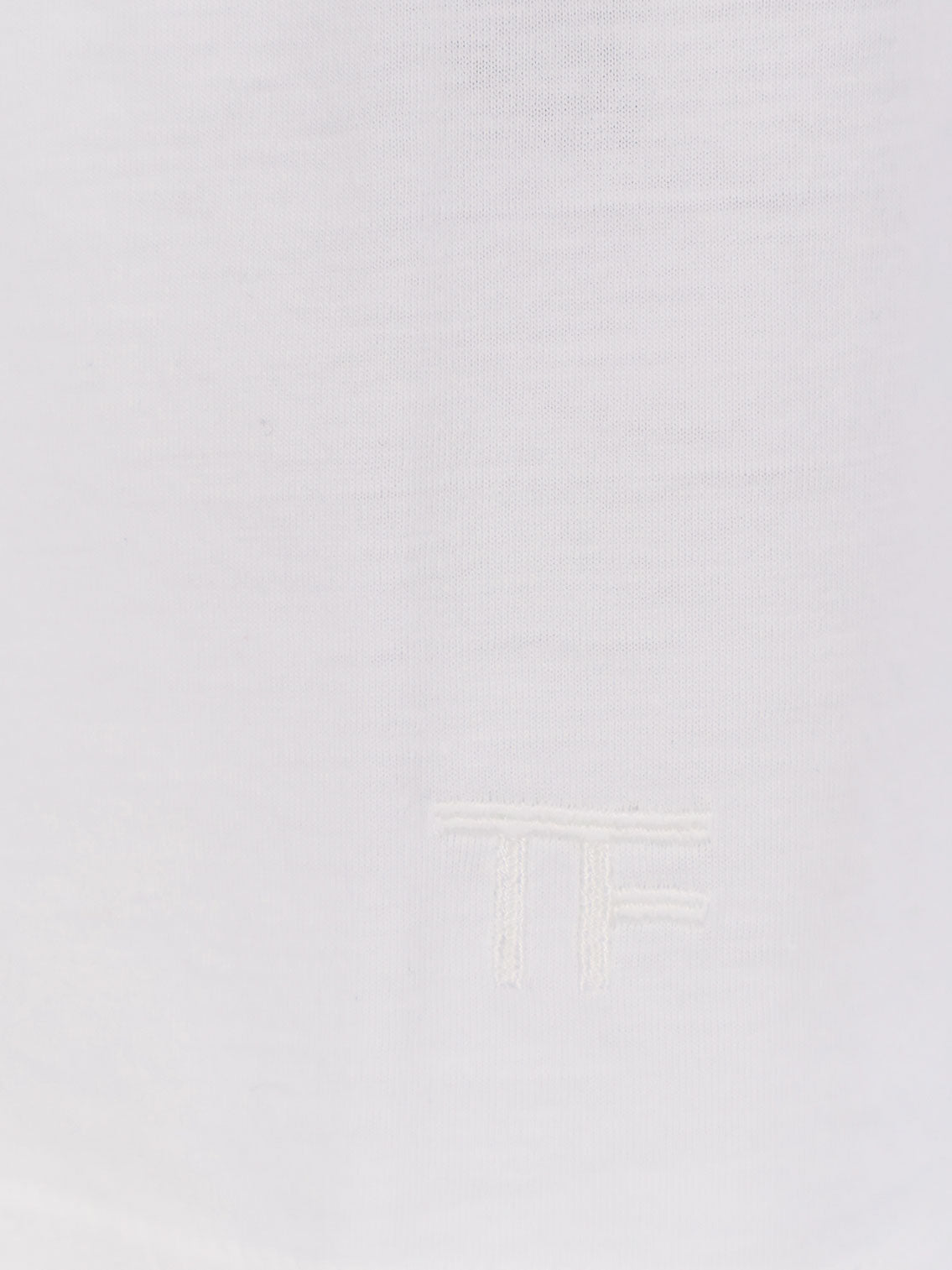 Cotton and silk t-shirt