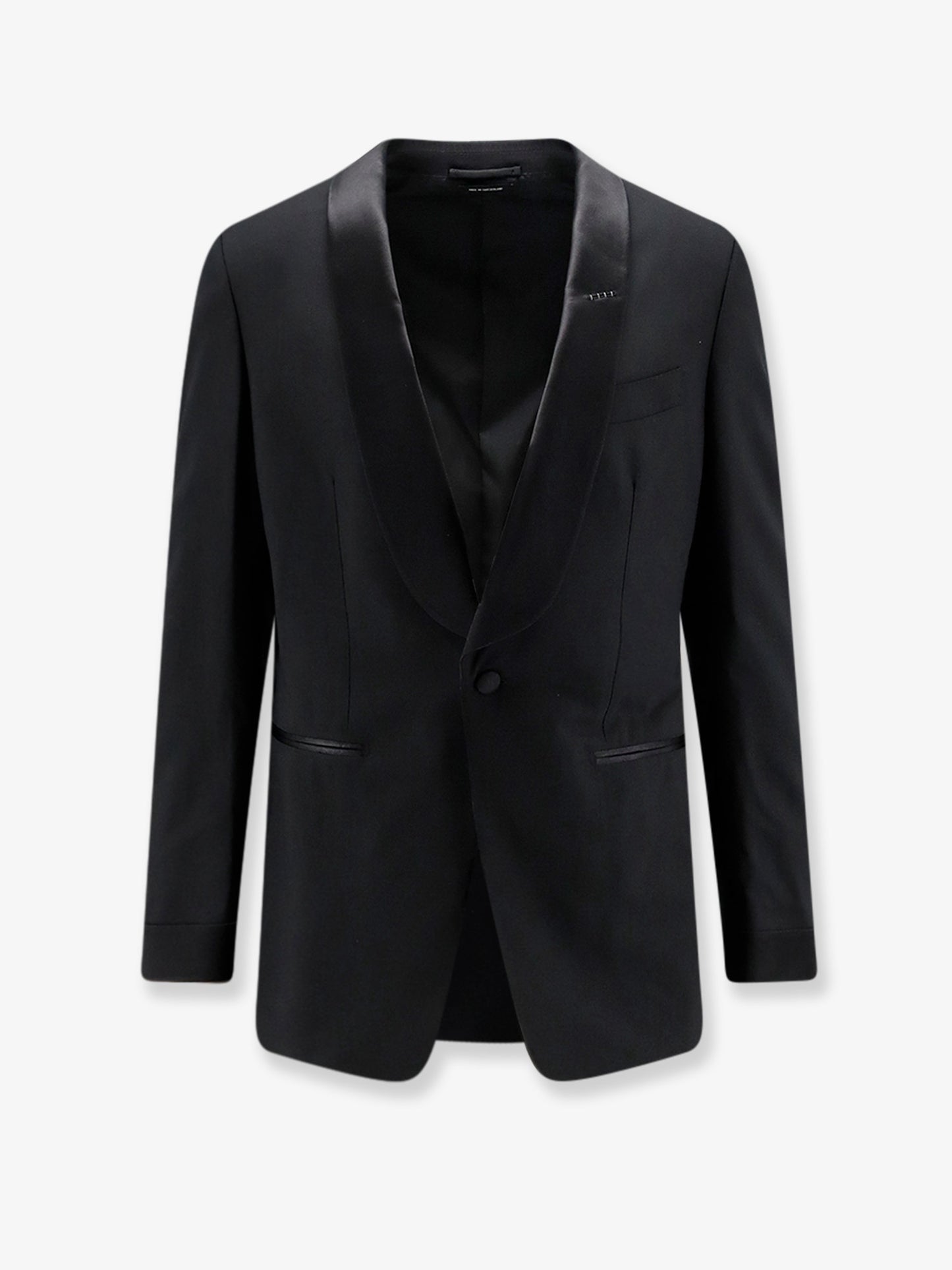 Tuxedo wool blazer
