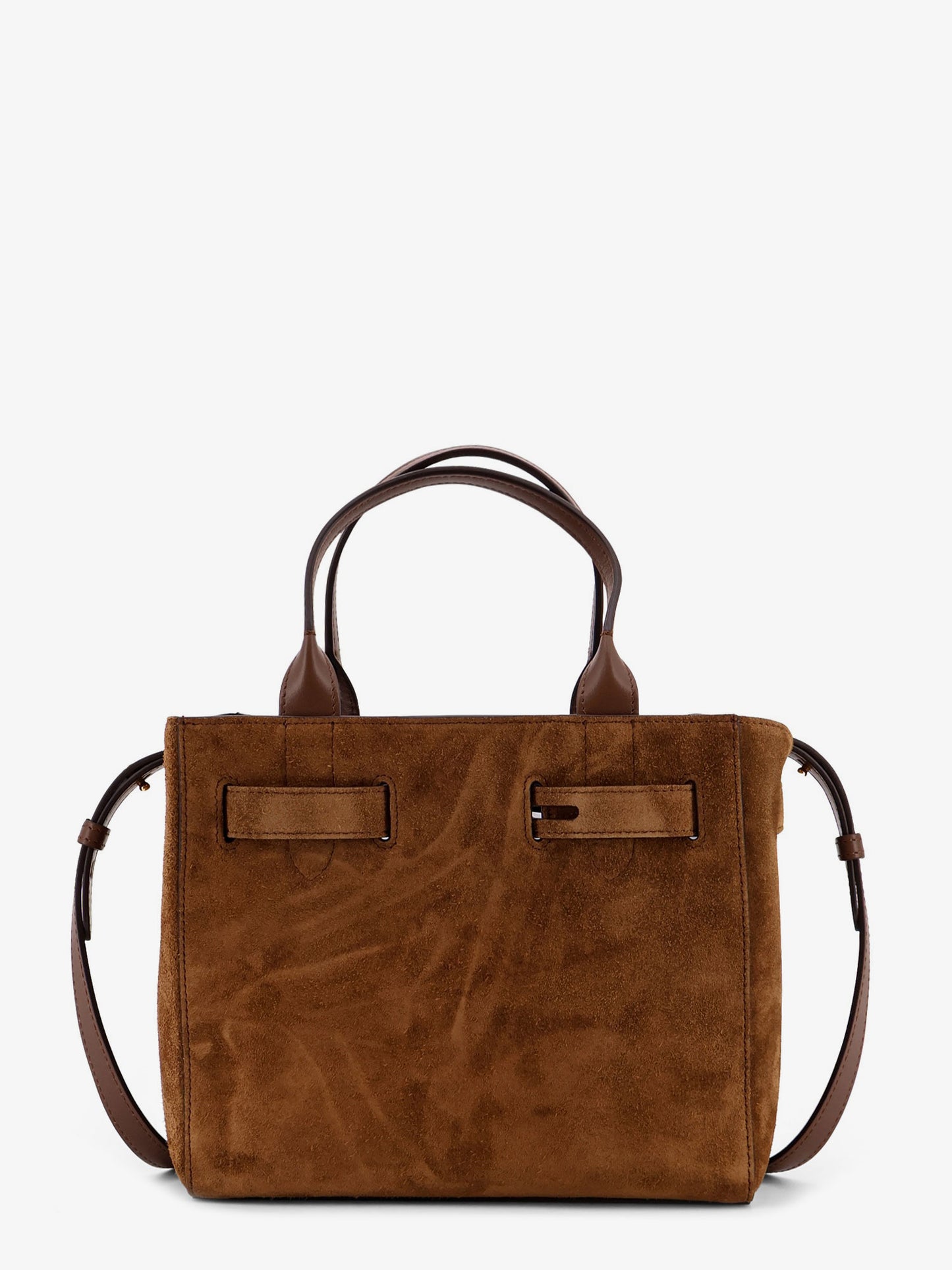 Audrey suede handbag