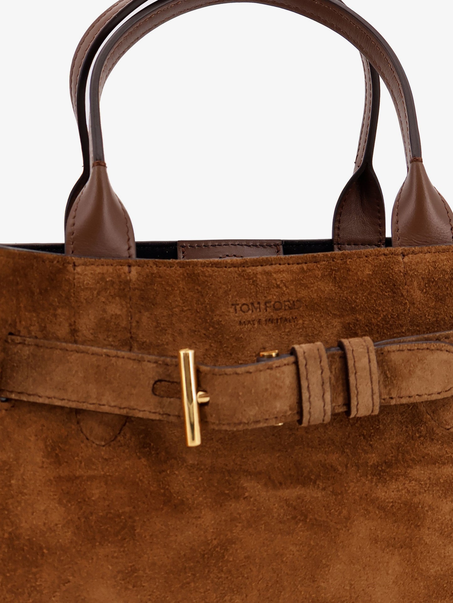 Audrey suede handbag