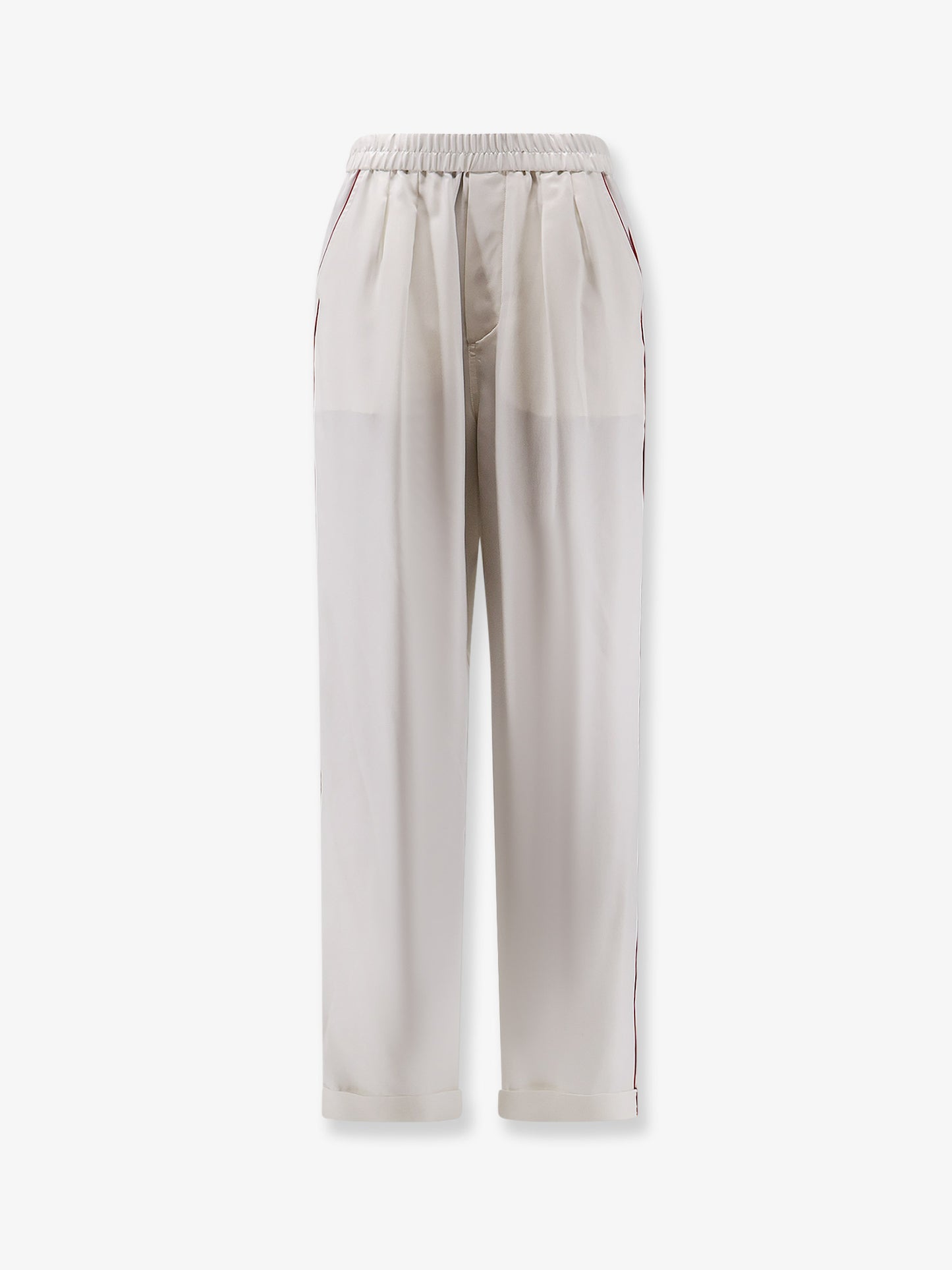 Silk trousers