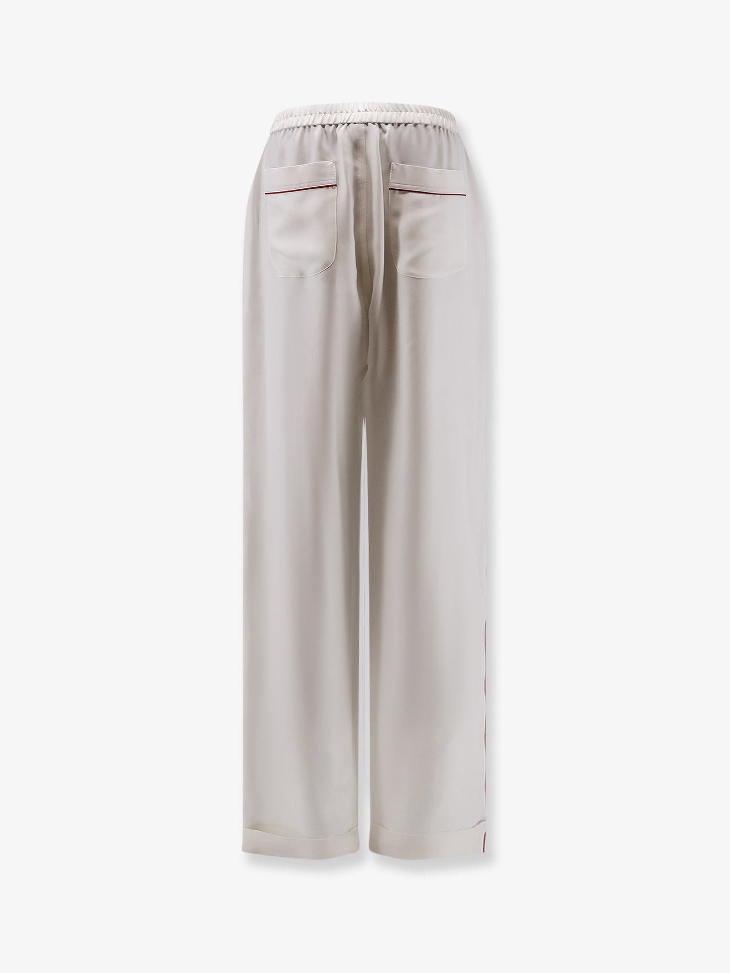 Silk trousers