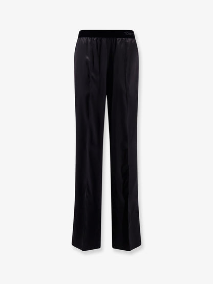Pyjamas stretch satin trousers thumbnail