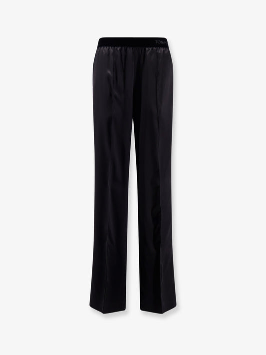 Pyjamas stretch satin trousers