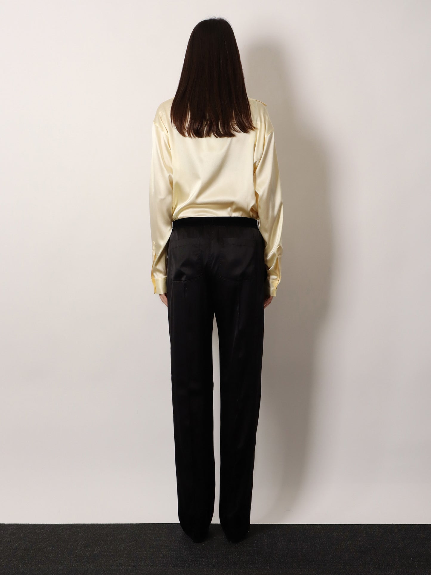 Pyjamas stretch satin trousers