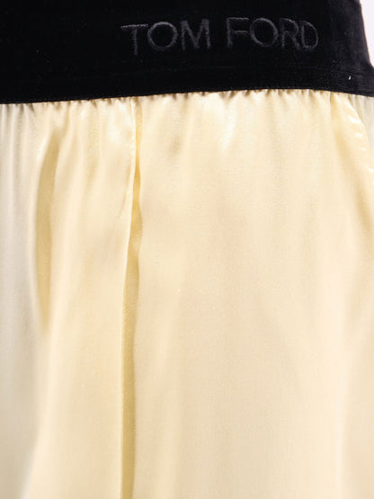 Pyjamas stretch satin trousers thumbnail