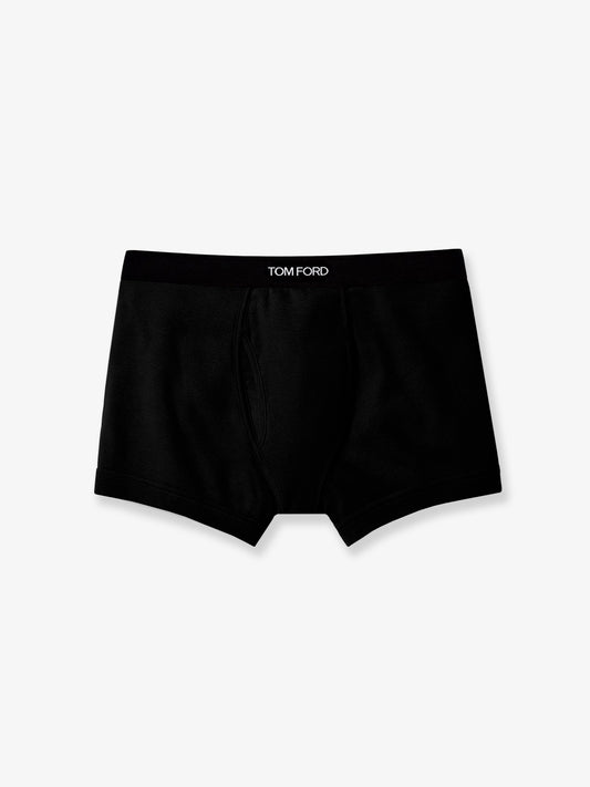 Stretch cotton boxer briefs