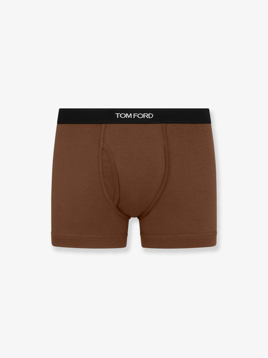 Stretch cotton boxer briefs