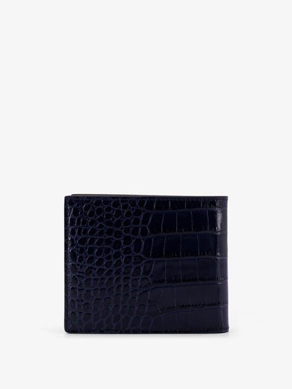 Croco print leather wallet thumbnail