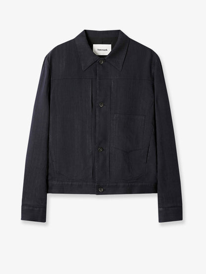Linen blend jacket thumbnail
