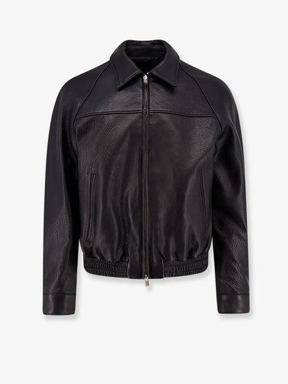 Vintage leather jacket thumbnail