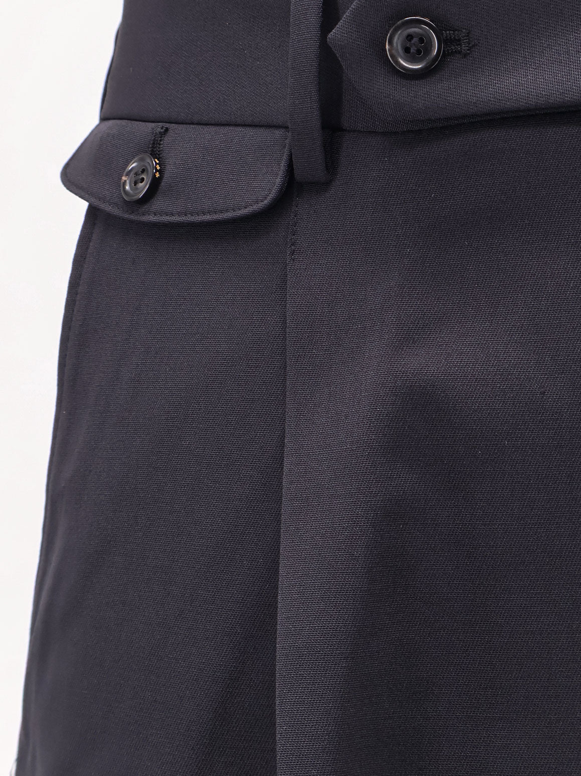 Wool blend bermuda shorts with frontale pinces