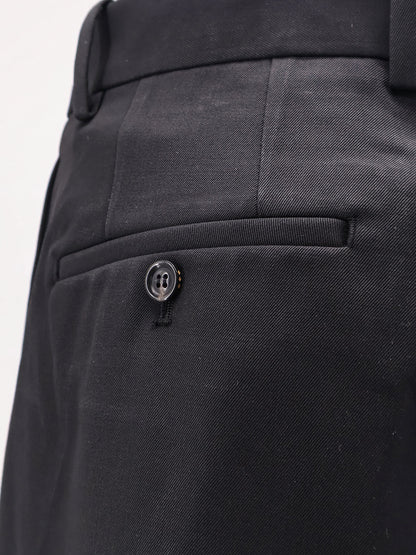 Wool blend trousers with frontal pinces thumbnail