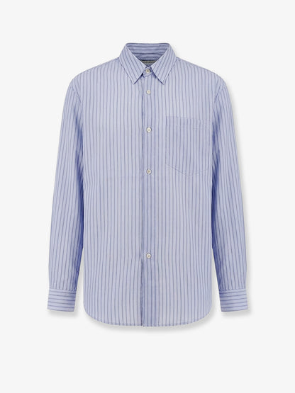 Lyocell shirt with striped motif thumbnail