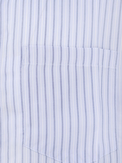 Lyocell shirt with striped motif thumbnail