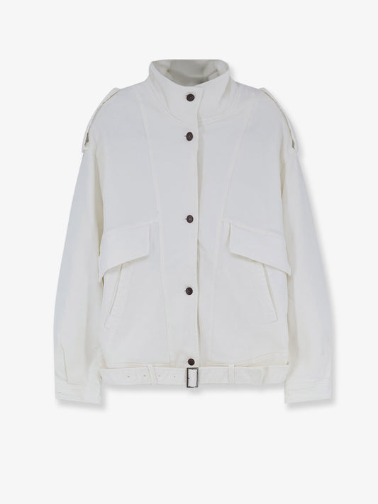 Oversized denim jacket