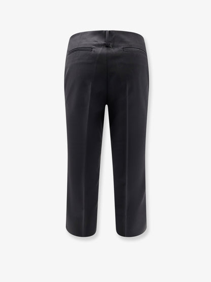 Wool blend capri trousers thumbnail