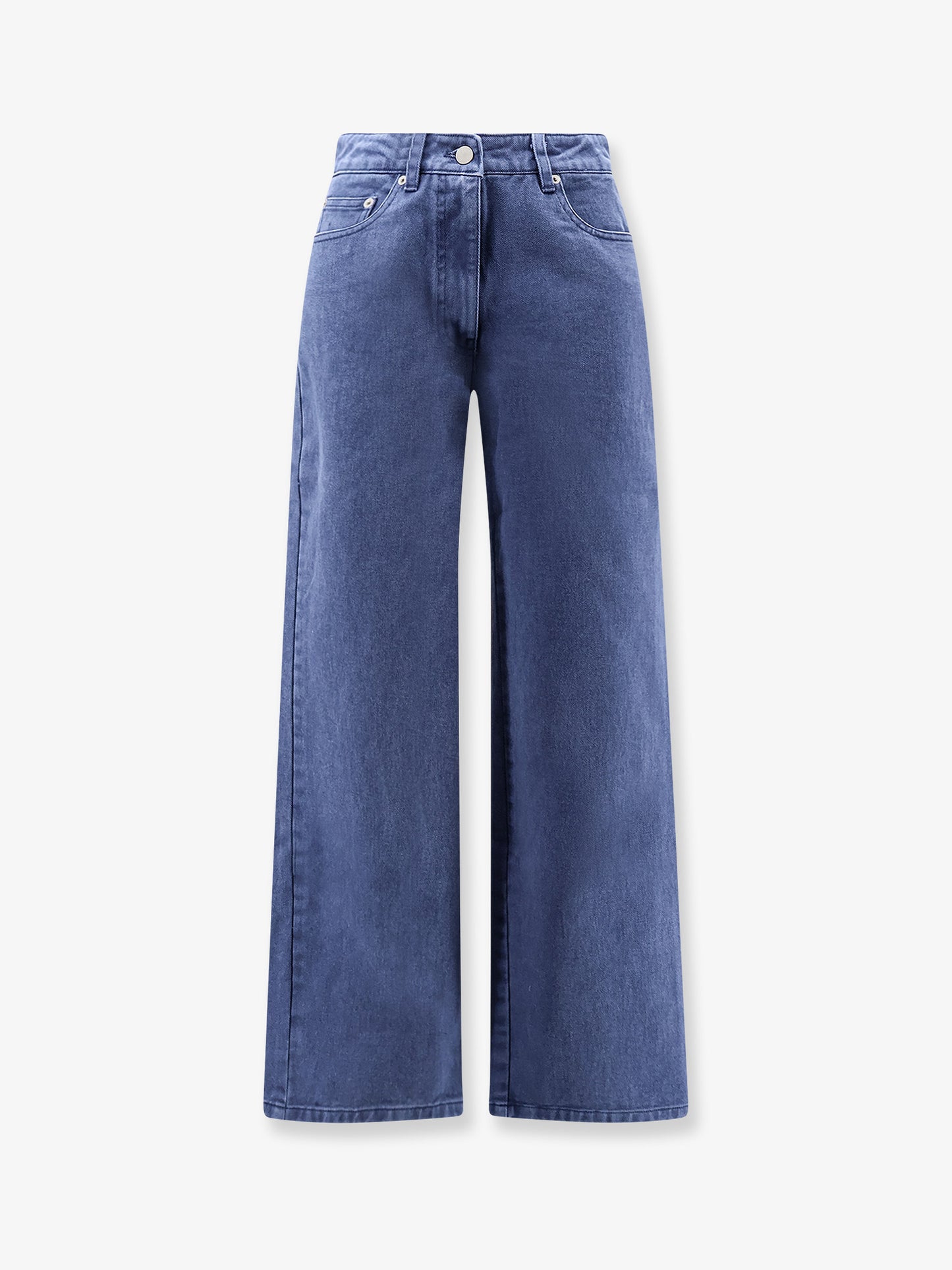 Blue denim jeans