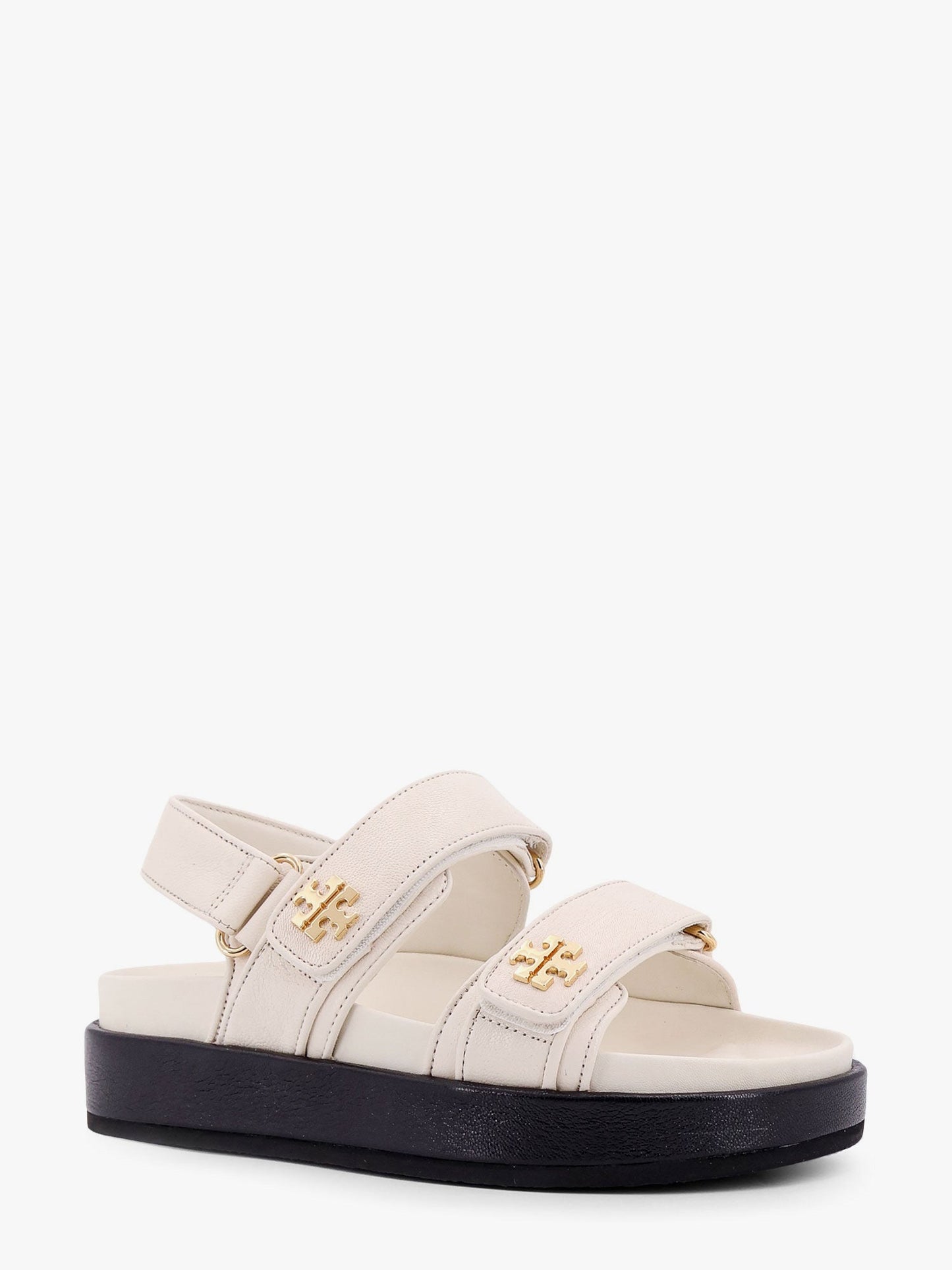 Kira low leather sandals