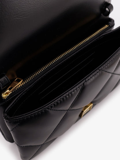 Kira quilted leather crossbody bag thumbnail