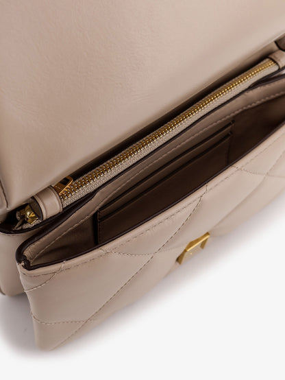 Kira quilted leather crossbody bag thumbnail