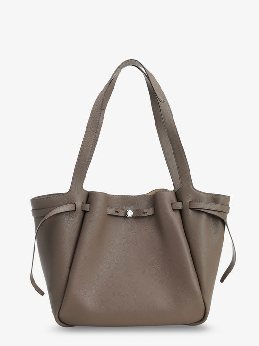 Romy leather shoulder bag