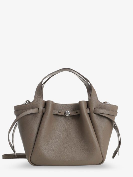 Romy leather shoulder bag