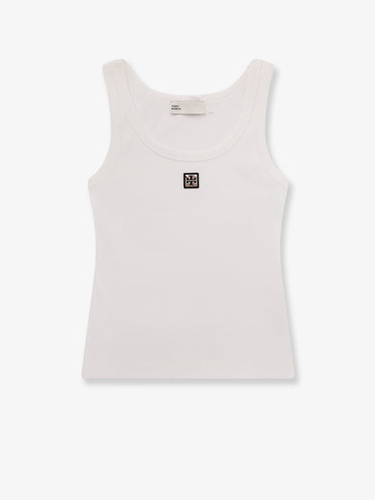 Ribbed cotton tank top thumbnail