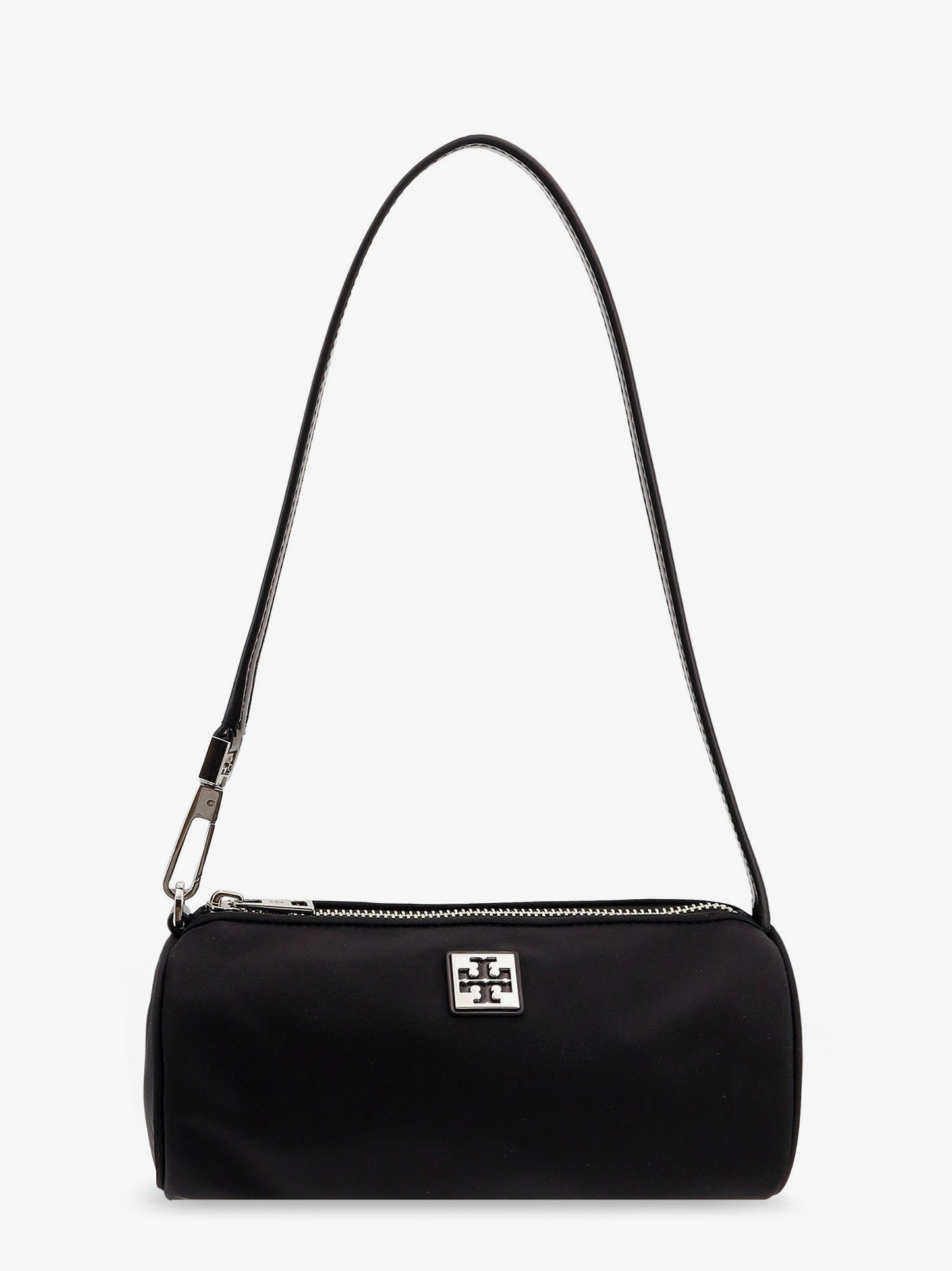 Borsa a spalla cilindrica Virginia in nylon