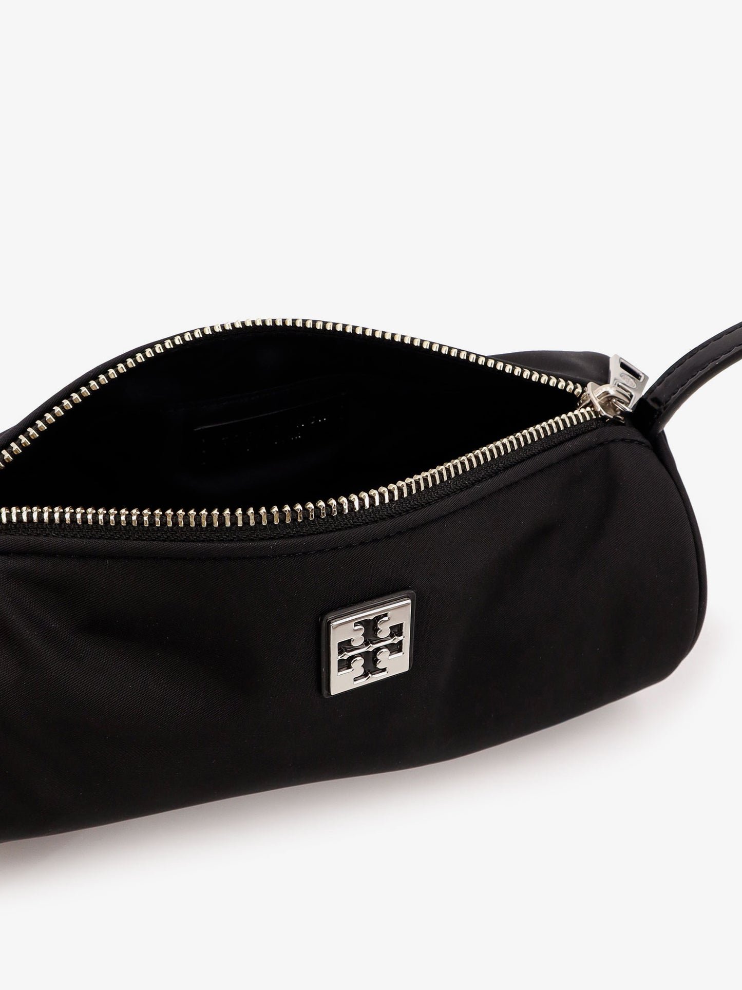 Borsa a spalla cilindrica Virginia in nylon