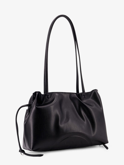 Ella shoulder bag with embossed logo on the bottom thumbnail