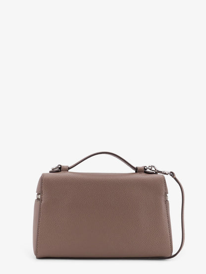 Romy slim hammered leather crossbody bag thumbnail