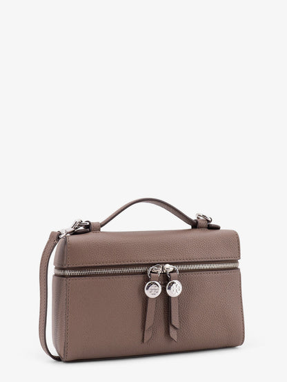 Romy slim hammered leather crossbody bag thumbnail