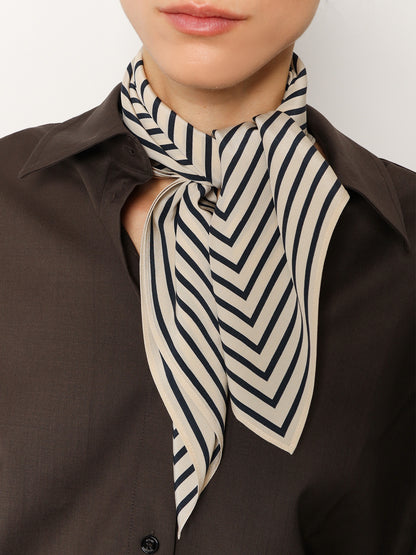 Signature Monogram silk foulard thumbnail