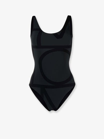 Monogram recycled nylon blend one-piece swimsuit thumbnail